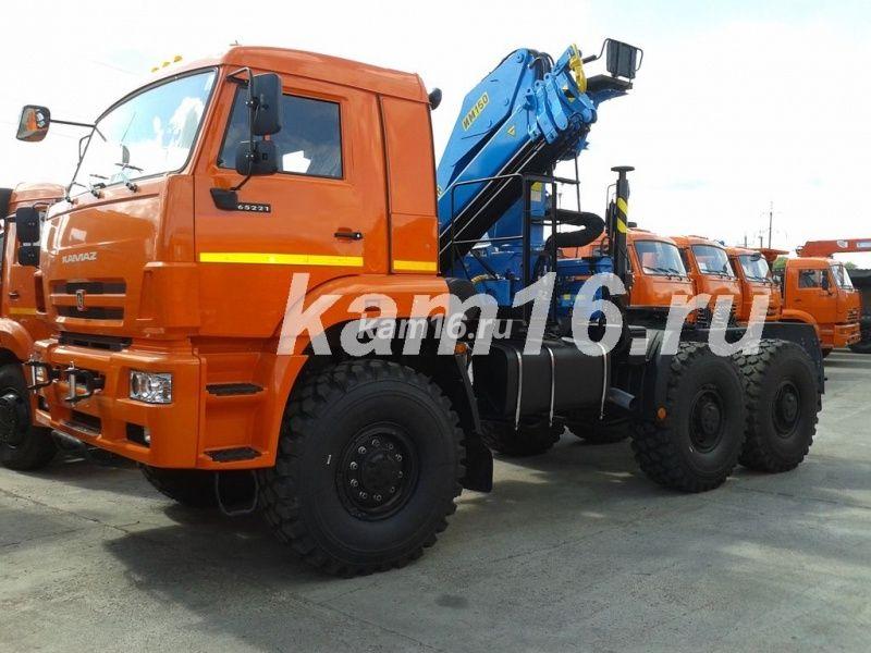 14 тонный шасси КАМАЗ 65211 с КМУ ИНМАН ИМ 150